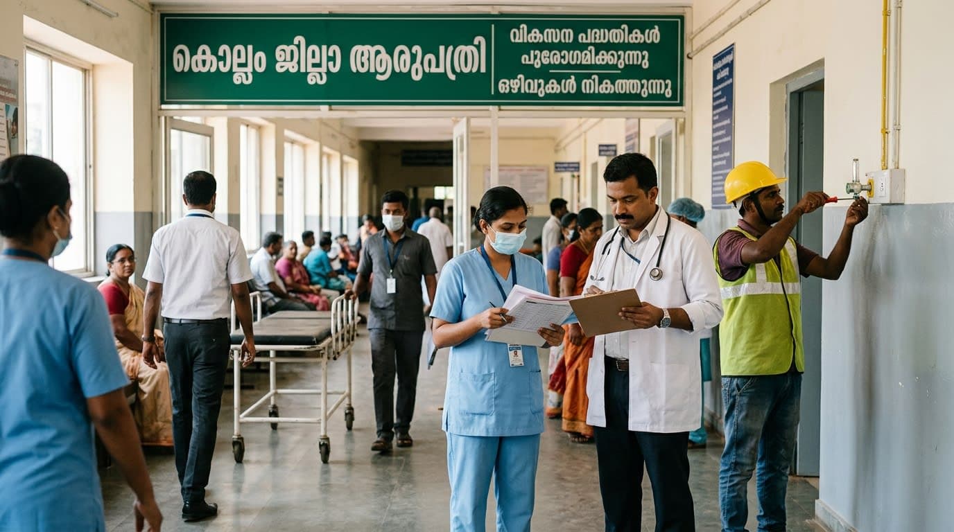 Kollam District Hospital Upgrade to Be Expedited, Staff Shortage Addressed