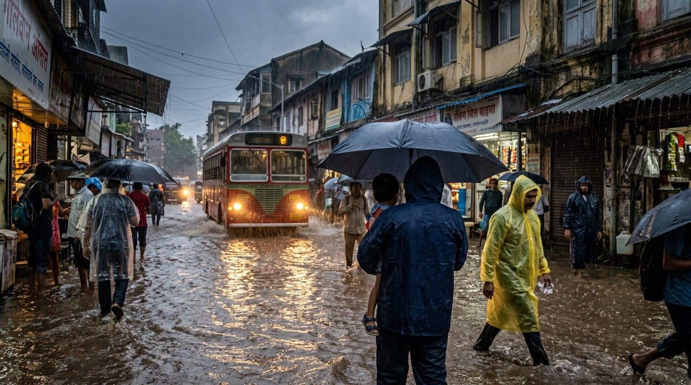 IMD Issues Red Alert for Mumbai, Thane; Very Heavy Rains Expected This Weekend