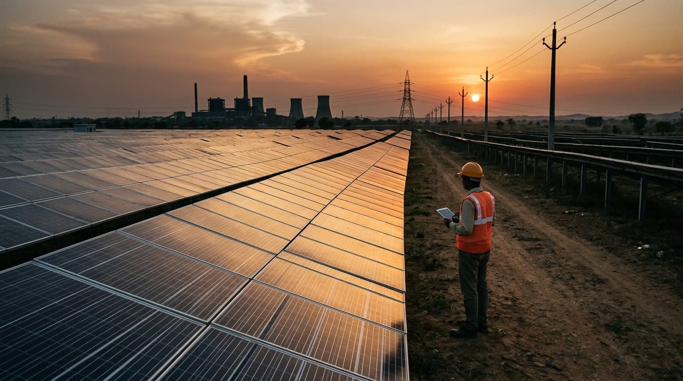 India Shines Bright: Solar Power Eclipses Coal in Energy Revolution
