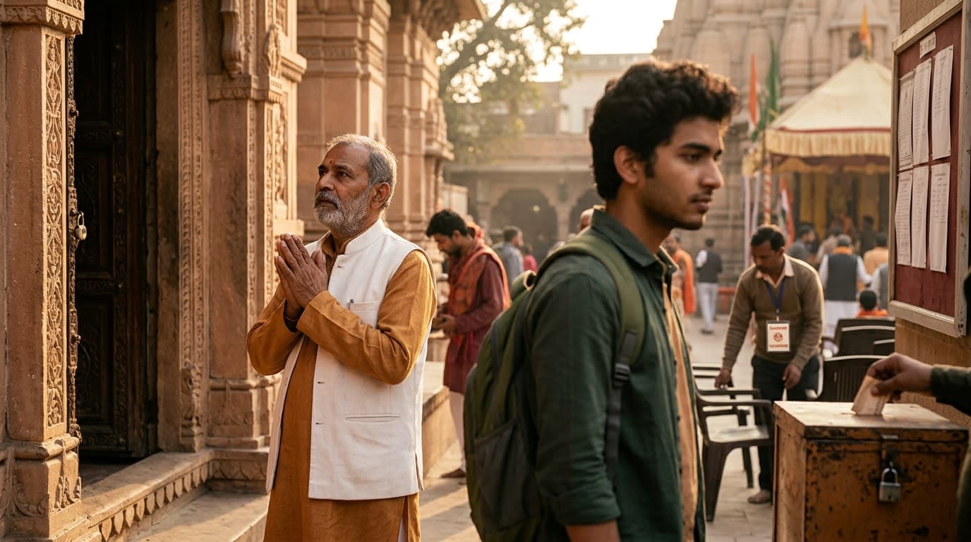 Uttar Pradesh Polls: BJP Emphasises Swift Action on Temple Funds, UGC Rules