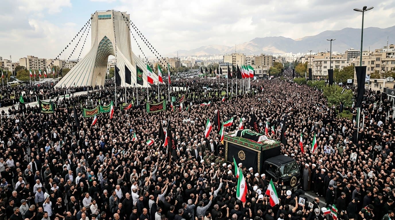 Millions Converge in Tehran for Ayatollah Khamenei's Funeral