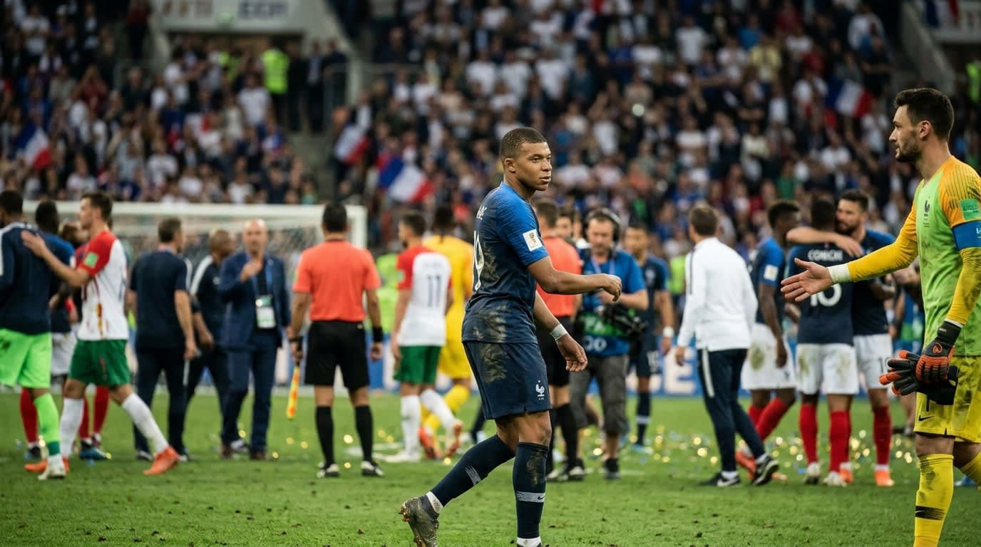 Kylian Mbappé's Post-Match Handshake Snub Stirs Debate After France's World Cup Victory