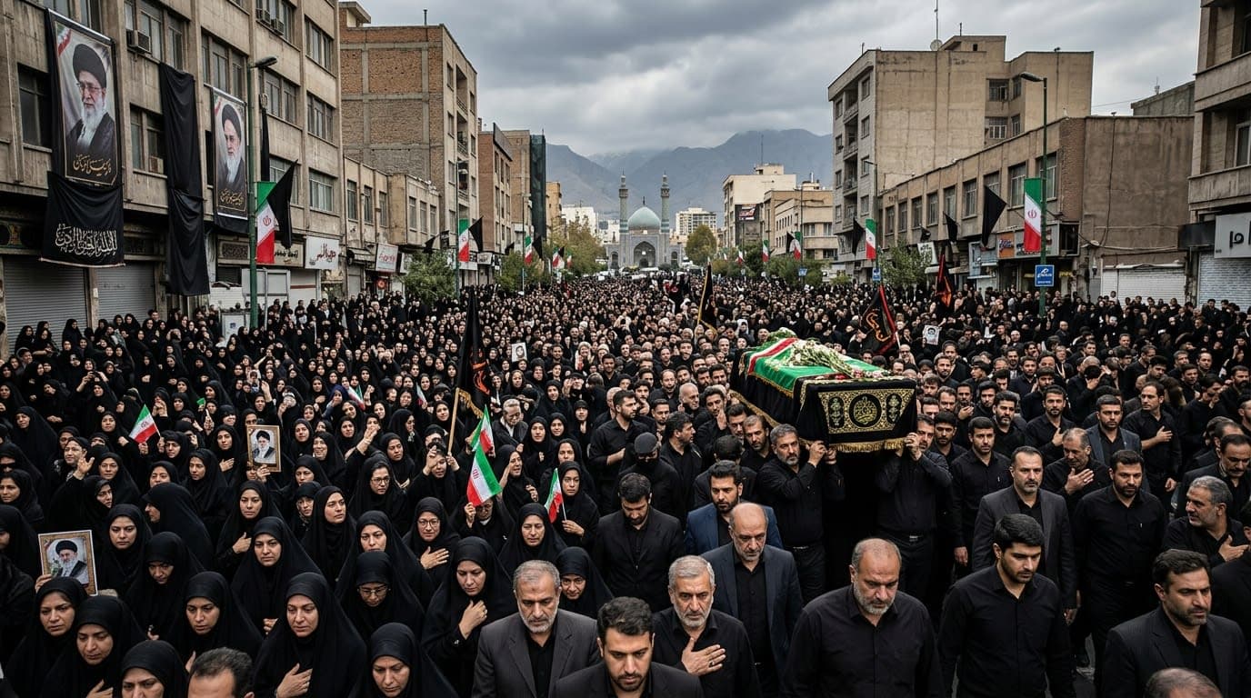 Massive Crowds Expected at Funeral Procession for Former Iranian Leader