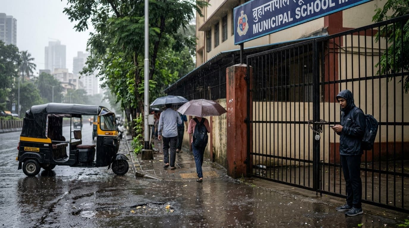Mumbai Schools, Colleges Shut Amidst Relentless Monsoon Rains