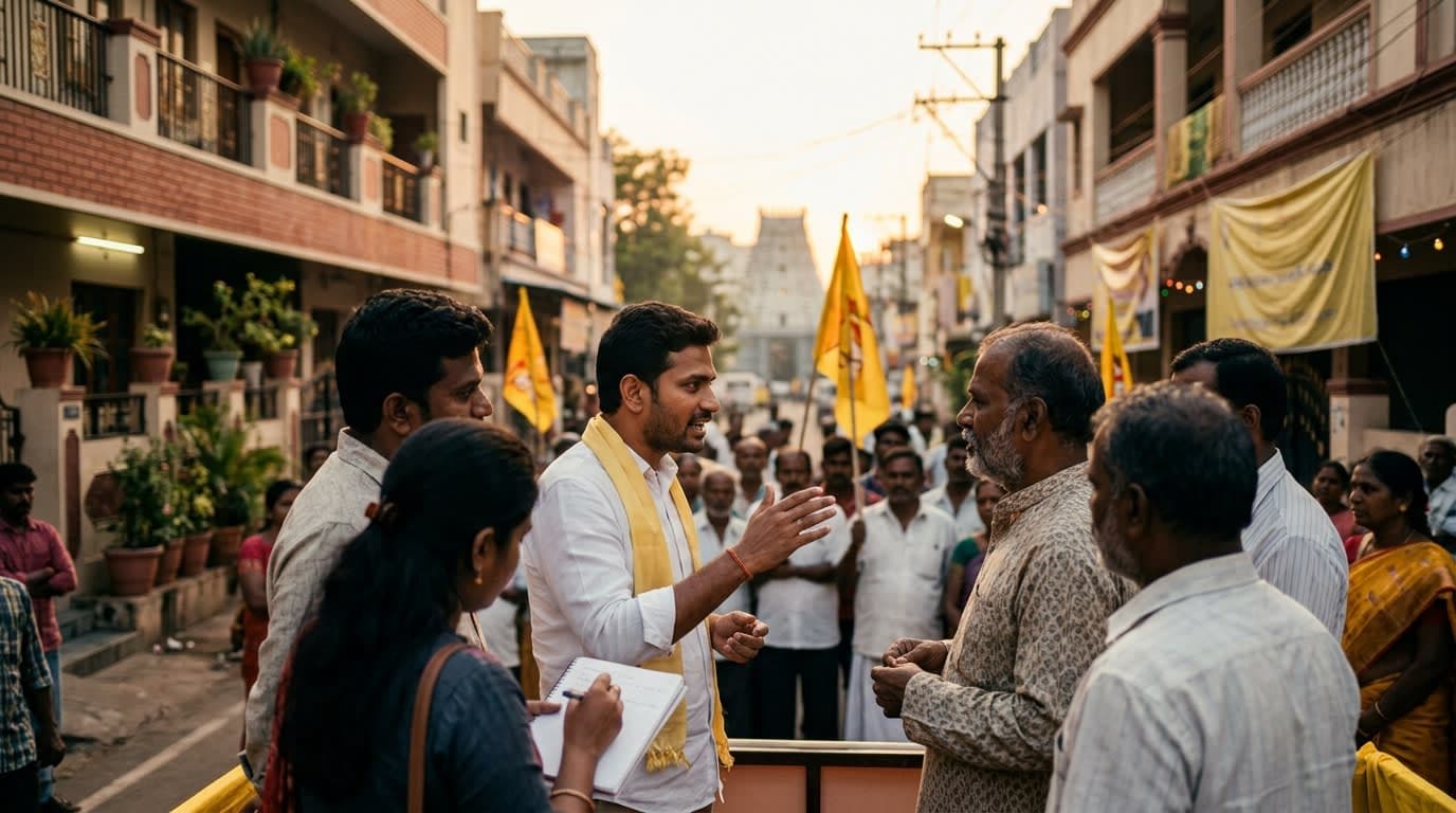 TDP Appoints J.B. Srinivas as Tirupati Convenor