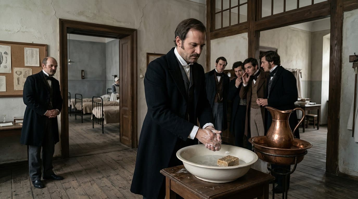 The Unsung Pioneer: How a 19th-Century Doctor Fought for Handwashing to Save Mothers