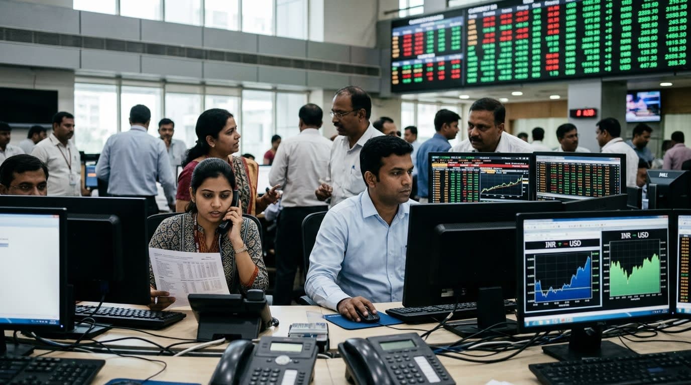 Rupee Strengthens Amid Falling Global Oil Prices and Strong FII Inflows