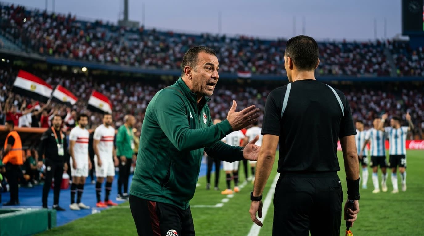 Egypt Coach Hossam Hassan Alleges FIFA Favouritism for Argentina After World Cup Defeat