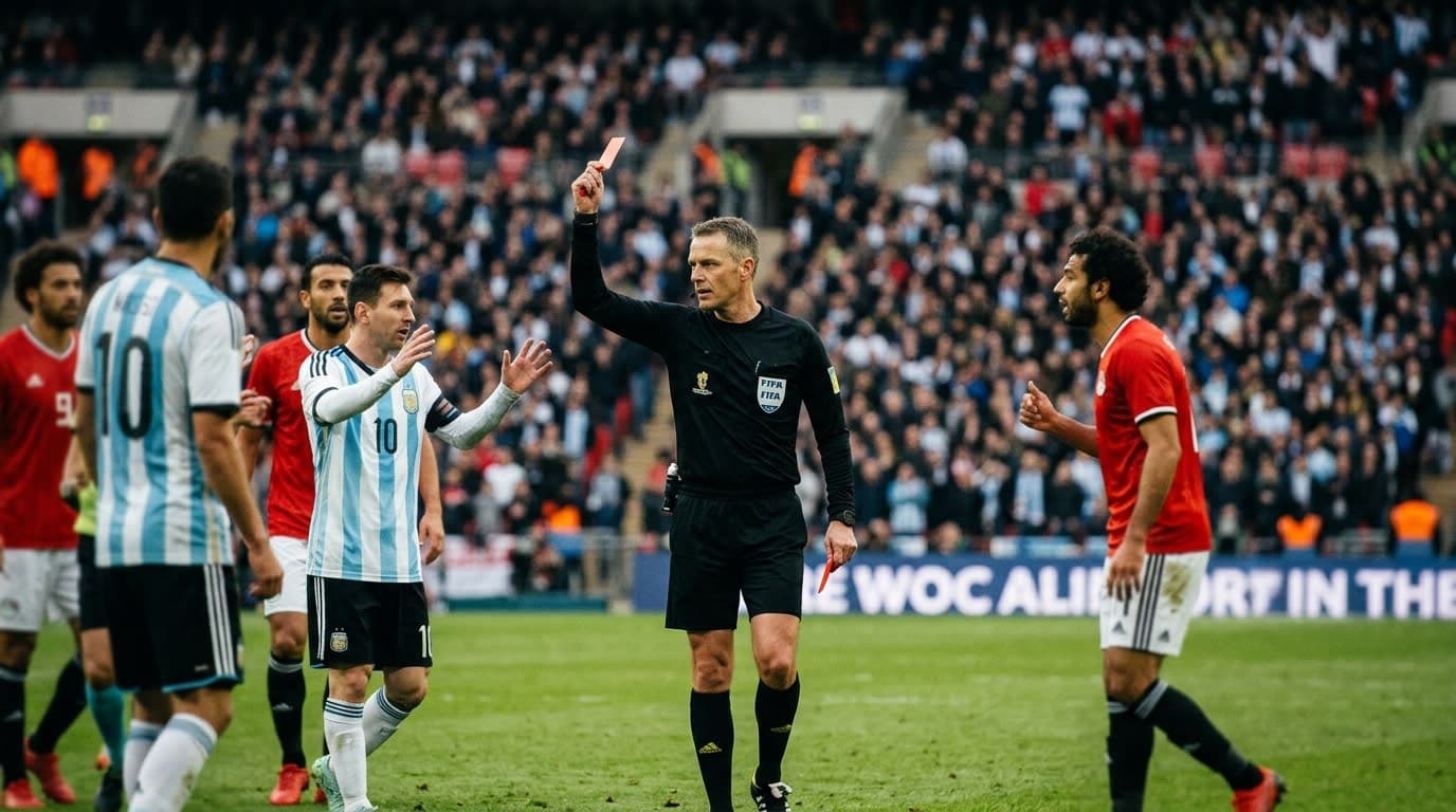 FIFA World Cup Row: French Referee Francois Letexier Under Scrutiny After Argentina-Egypt Clash