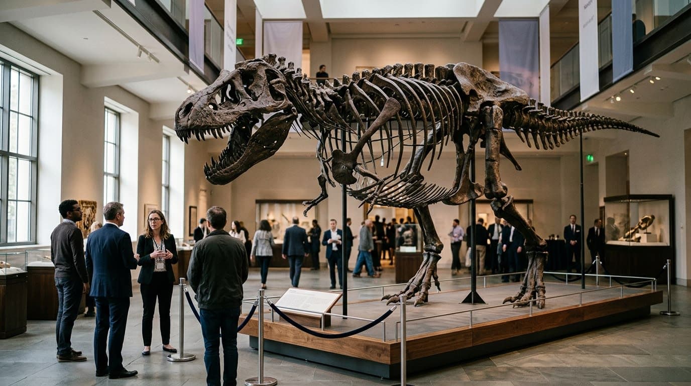 One of World's Largest T. rex Skeletons, 'Gus', Poised for Multi-Million Dollar Auction