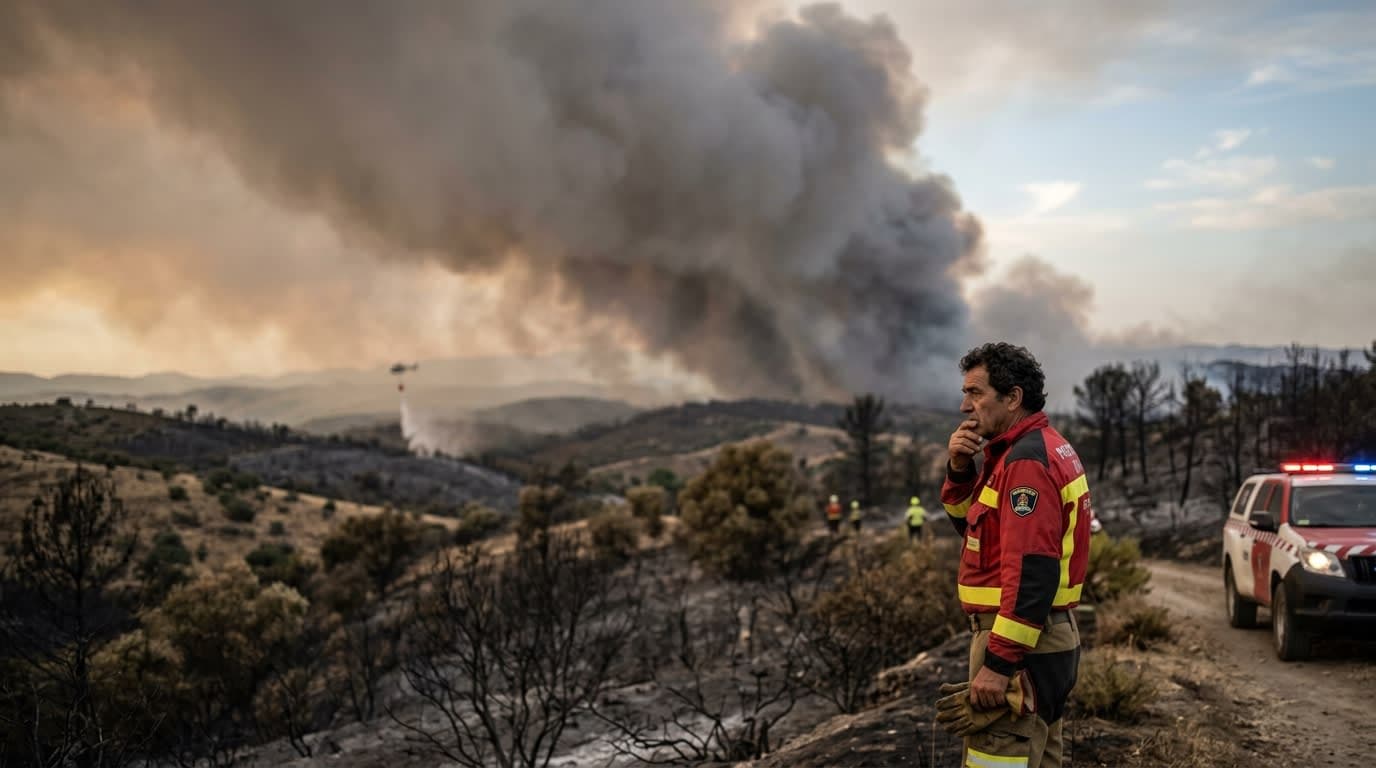 Spain Wildfire Death Toll Rises to 12 in Andalusia Region