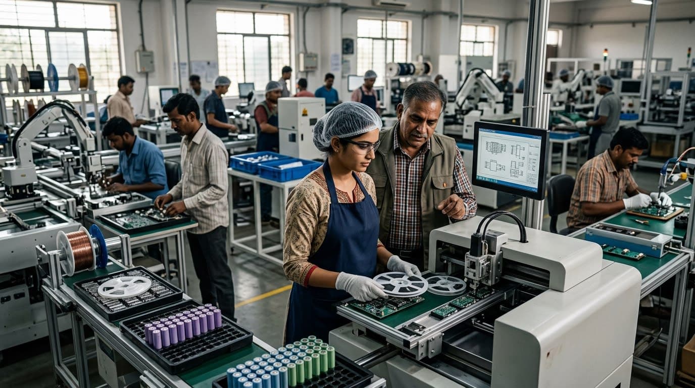India Waives Customs Duty on Key Li-ion and Electronics Components