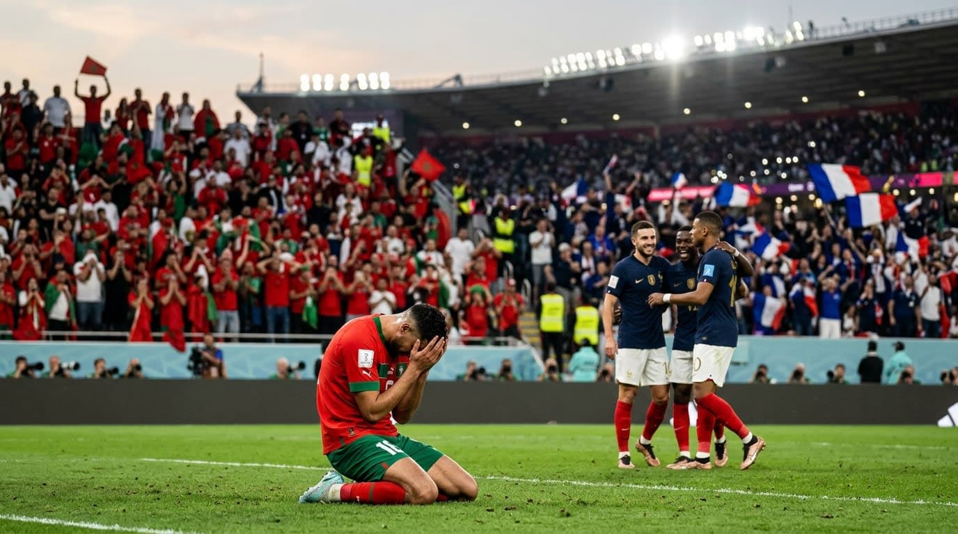 France Advances to World Cup Semifinals, Ends Morocco's Historic Run